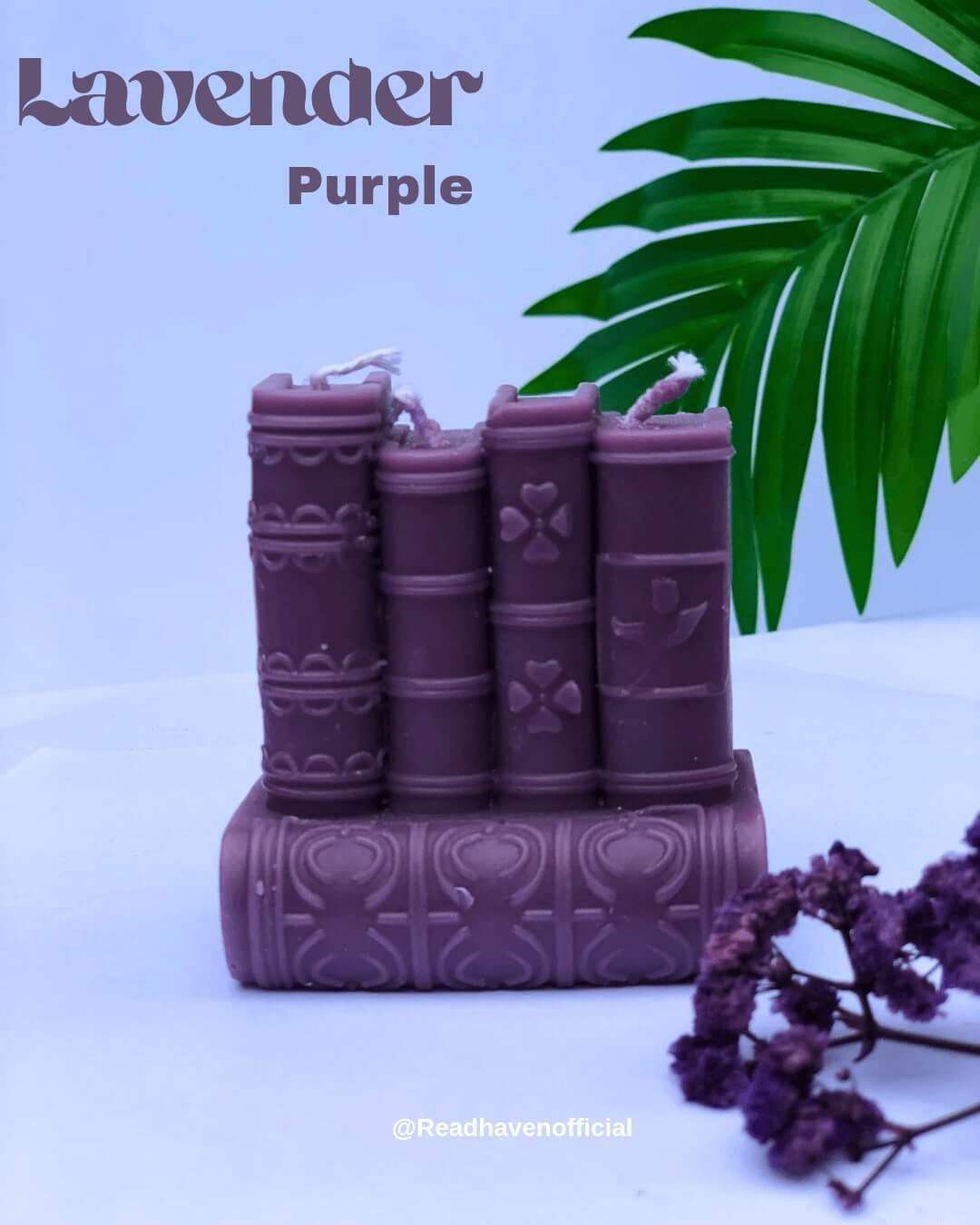 Book Candle "Purple"