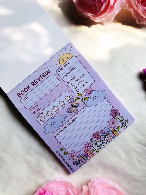 Book Review notepad