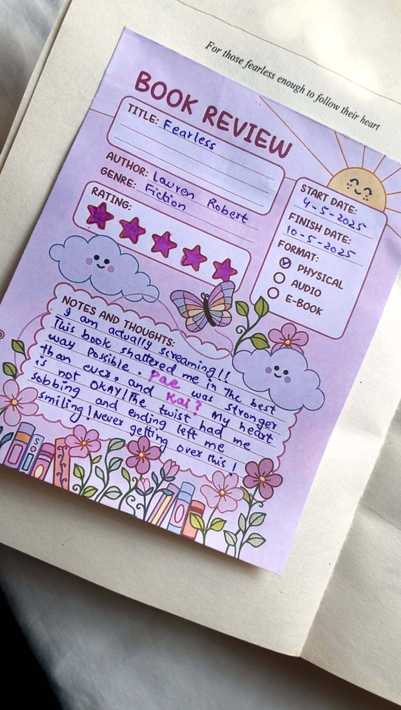 Book Review notepad - Image 6